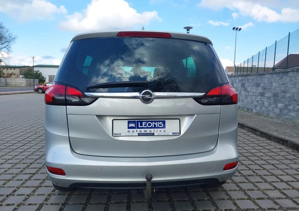 Opel Zafira cena 47900 przebieg: 135503, rok produkcji 2017 z Lubliniec małe 92